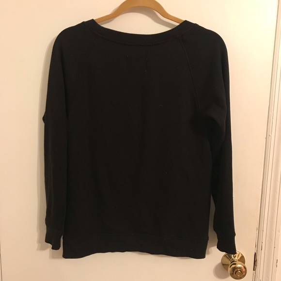 UGG Black Morgan Side Zip Pullover Sweater - Picture 7 of 7